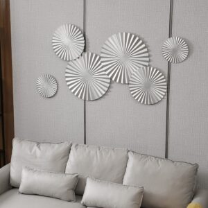 Silver Acrylic Burst Wall Decor